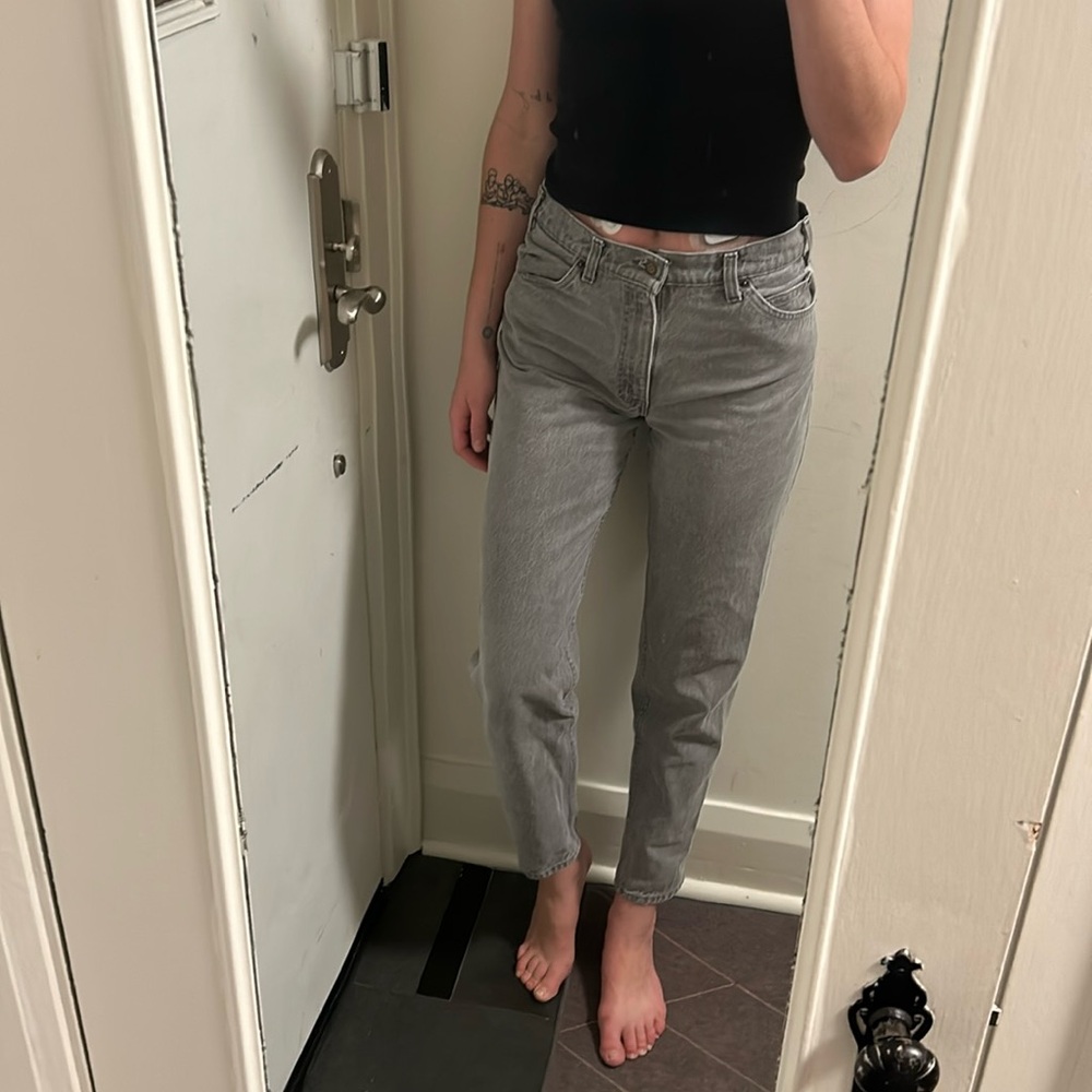 Vintage Levi 550 denim jeans. Orange label.